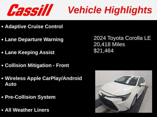 2024 Toyota Corolla LE