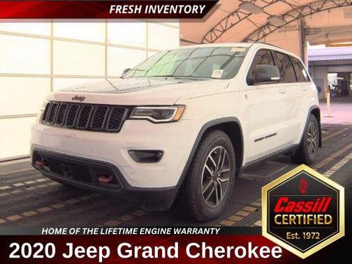 Bright White Clearcoat 2020 Jeep Grand Cherokee Trailhawk
