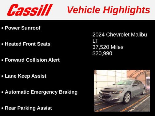 2024 Chevrolet Malibu FWD 1LT