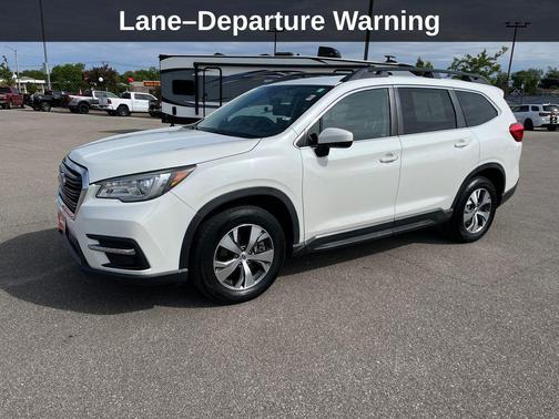 Crystal White Pearl 2021 Subaru Ascent Premium 7-Passenger