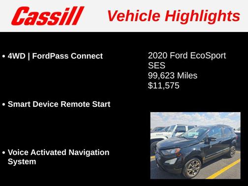 2020 Ford EcoSport SES