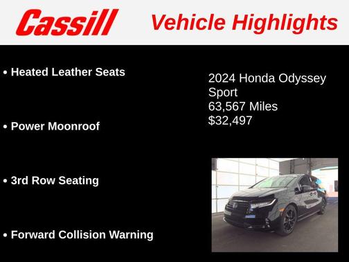 2024 Honda Odyssey Sport