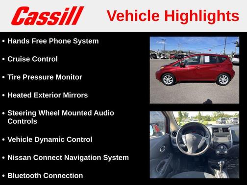 Red Brick Metallic 2014 Nissan Versa Note SV