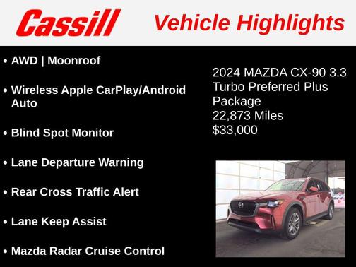 2024 Mazda CX-90 3.3 Turbo Preferred Plus