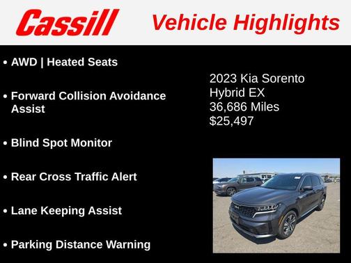 2023 Kia Sorento Hybrid EX