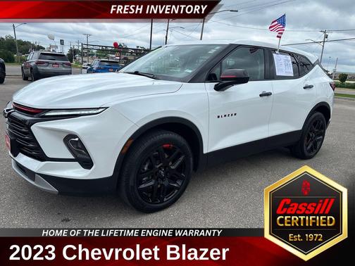 Summit White 2023 Chevrolet Blazer 2LT