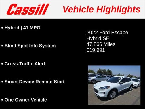 2022 Ford Escape SE