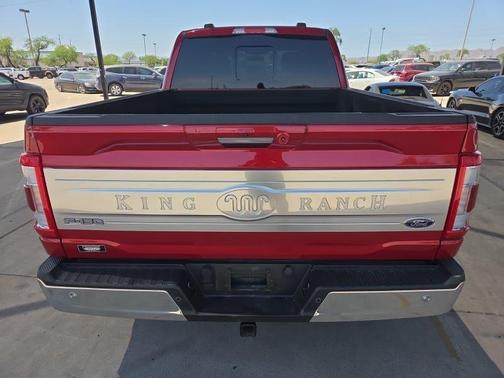 Red Metallic 2022 Ford F-150 King Ranch