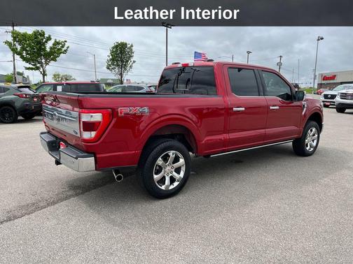 Rapid Red Metallic Tinted Clearcoat 2022 Ford F-150 King Ranch
