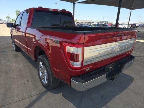 Red Metallic 2022 Ford F-150 King Ranch