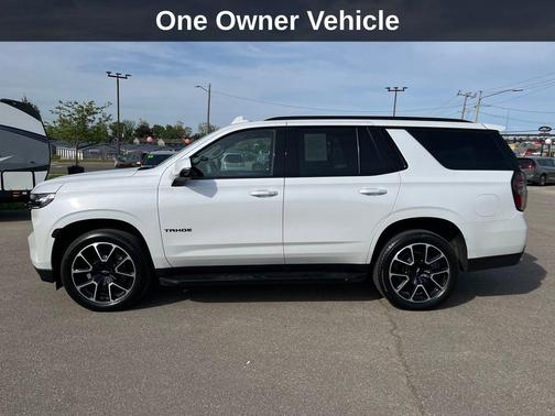 Iridescent Pearl Tricoat 2023 Chevrolet Tahoe 4WD RST