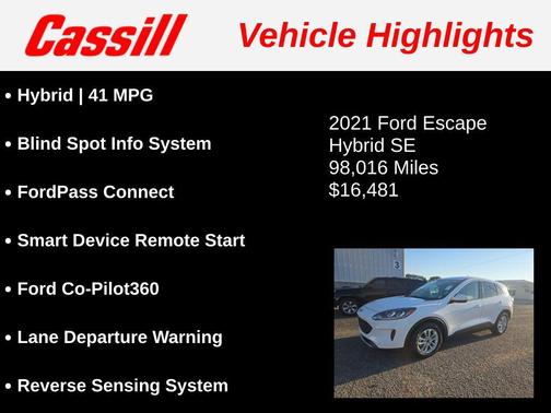 2021 Ford Escape SE