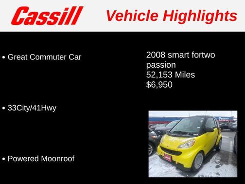 2008 smart ForTwo passion