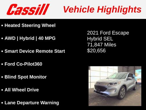 2021 Ford Escape SEL