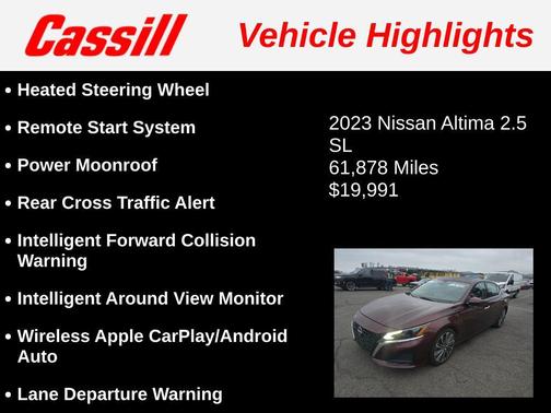 2023 Nissan Altima 2.5 SL