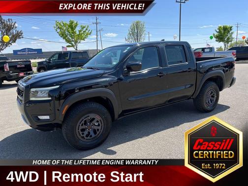 Super Black 2026 Nissan Frontier PRO-4X