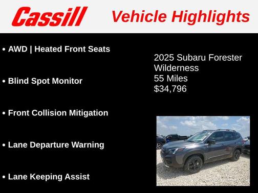 2025 Subaru Forester Wilderness
