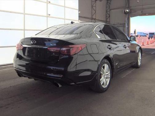 Black Obsidian 2019 INFINITI Q50 3.0t LUXE