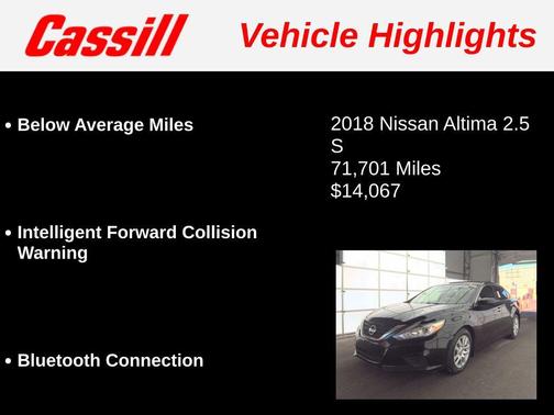 2018 Nissan Altima 2.5 S