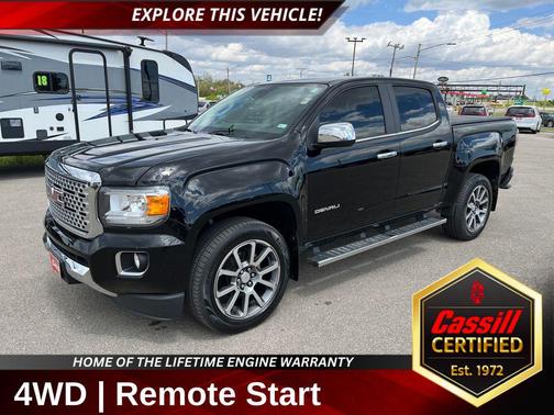 Onyx Black 2019 GMC Canyon Denali