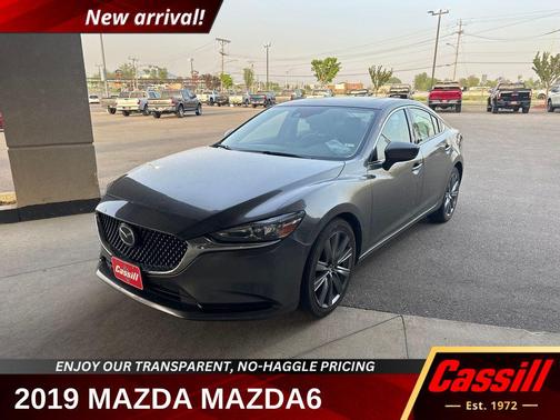 Machine Gray Metallic 2019 Mazda Mazda6 Grand Touring