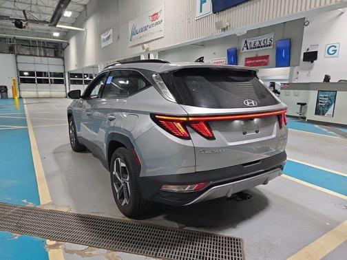 Shimmering Silver 2023 Hyundai TUCSON Hybrid Limited