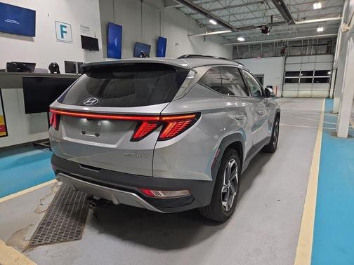 Shimmering Silver 2023 Hyundai TUCSON Hybrid Limited