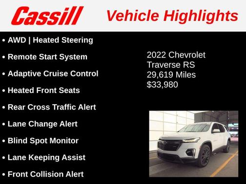 2022 Chevrolet Traverse RS