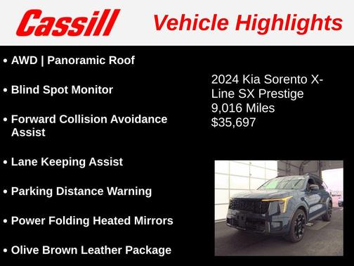 2024 Kia Sorento SX