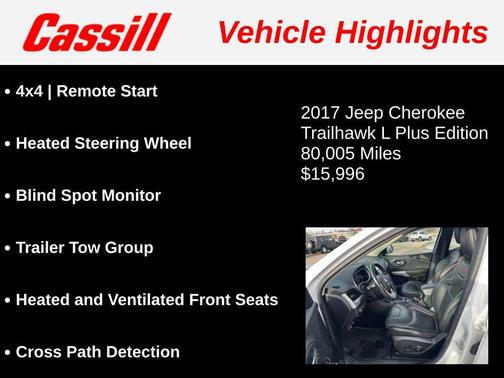 2017 Jeep Cherokee Trailhawk