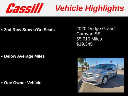 2020 Dodge Grand Caravan SE