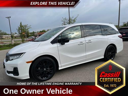 White 2025 Honda Odyssey Sport-L