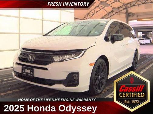 White 2025 Honda Odyssey Sport-L