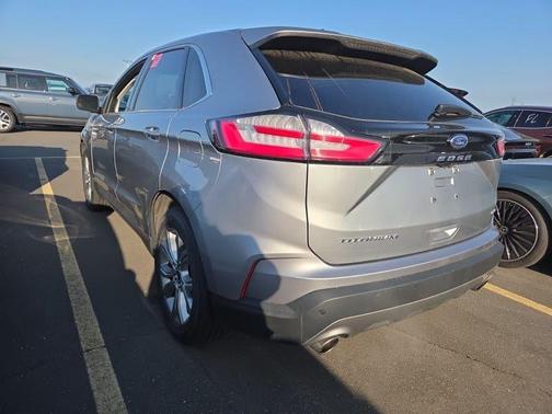 Silver Metallic 2024 Ford Edge Titanium