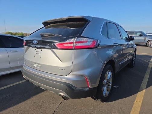 Silver Metallic 2024 Ford Edge Titanium