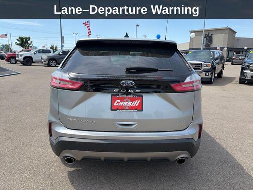 Silver Metallic 2024 Ford Edge Titanium