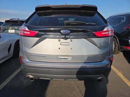 Silver Metallic 2024 Ford Edge Titanium
