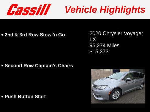 2020 Chrysler Voyager LX