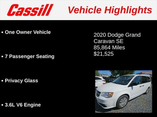 2020 Dodge Grand Caravan SE