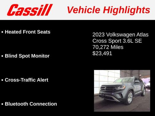 2023 Volkswagen Atlas Cross Sport 3.6L V6 SE w/Technology