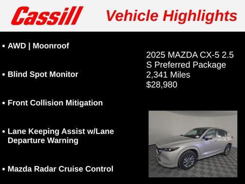 2025 Mazda CX-5 2.5 S Preferred