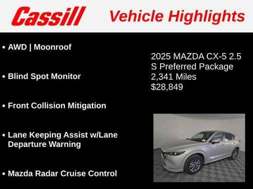 2025 Mazda CX-5 2.5 S Preferred
