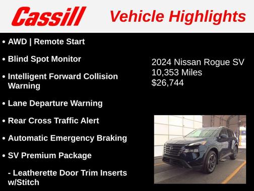 2024 Nissan Rogue SV