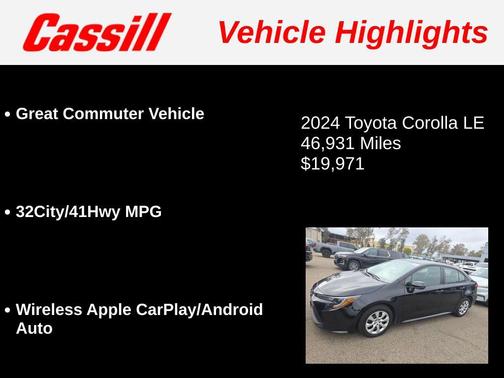 2024 Toyota Corolla LE