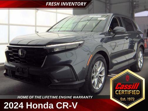 Gray 2024 Honda CR-V EX-L 2WD