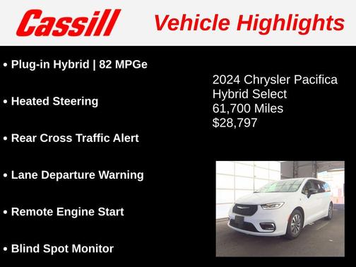 2024 Chrysler Pacifica Hybrid Select