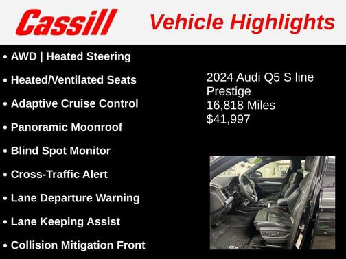 2024 Audi Q5 45 S line Prestige