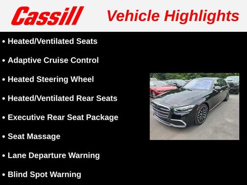 2022 Mercedes-Benz S-Class S 580 4MATIC