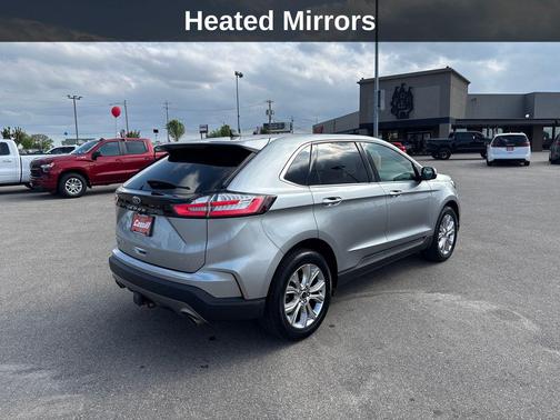Silver Metallic 2023 Ford Edge Titanium