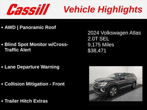 2024 Volkswagen Atlas 2.0T SEL